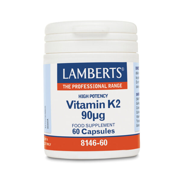 Lamberts VITAMIN K2 90mcg, 60 κάψουλες