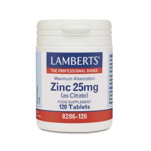 Lamberts ZINC 25 mg (CITRATE), 120 ταμπλέτες 