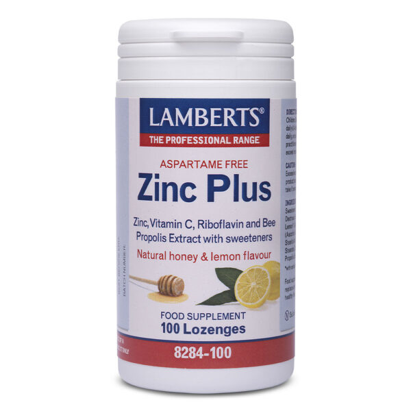 Lamberts ZINC PLUS LOZENGES, 100 καραμέλες