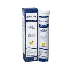 Almora Plus, Ηλεκτρολύτες με Μέταλλα και Δεξτροζη με Γεύση Λεμόνι, 15 Αναβράζοντα Δισκία