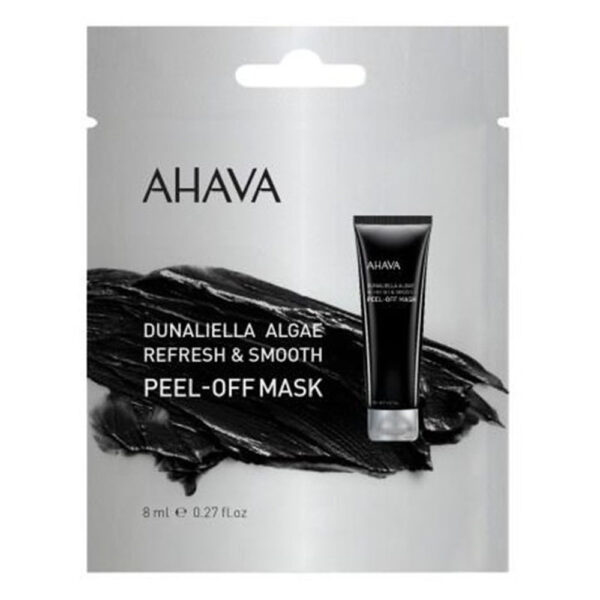 Ahava Mineral Masks Dunaliella Algae Peel-Off Mask, Μάσκα Προσώπου Με Κάρβουνο Για Τα Μαύρα Στίγματα, 8ml