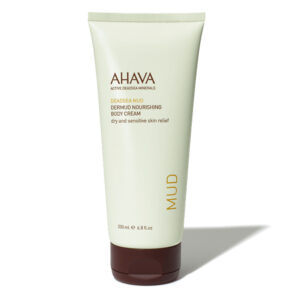 Ahava Dead Sea Mud Dermud Nourishing Body Cream, Κρέμα Σώματος Πλούσιας Υφής Για Ξηρό & Ευαίσθητο Δέρμα, 200ml