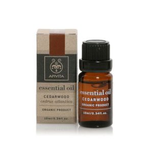 Apivita Essential Oil Cedarwood Αιθέριο Έλαιο Κέδρου,10ml