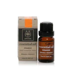 Apivita Essential Oil Orange  Αιθέριο Έλαιο Πορτοκάλι,10ml