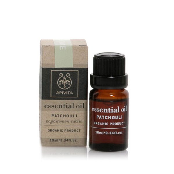 Apivita Essential Oil Patchouli Αιθέριο έλαιο Πατσουλί,10ml