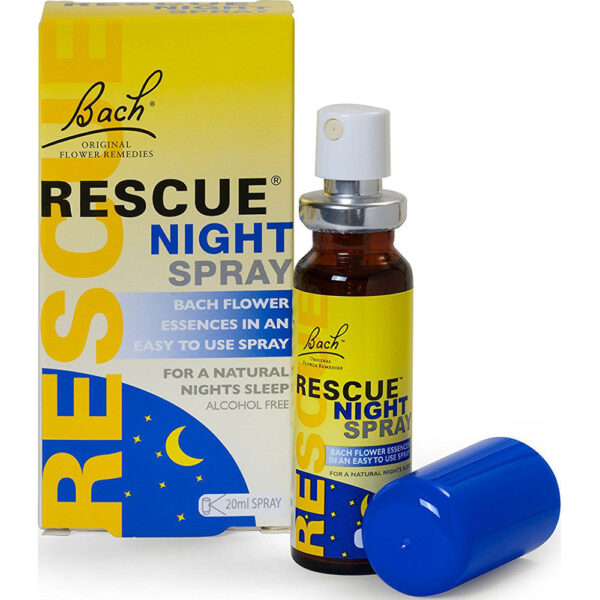 Power Health Dr. Bach Rescue Night Spray Φυσικό Βοήθημα για την Αΰπνία, 20ml