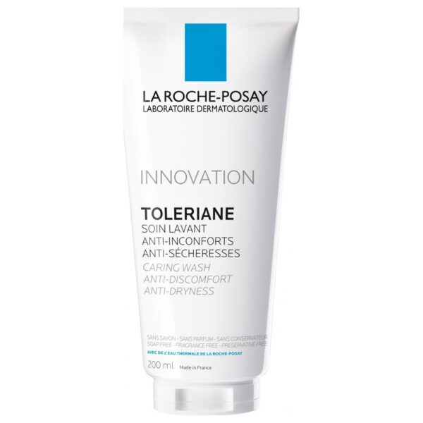 La Roche Posay Toleriane Caring Wash Καθαρισμός Προσώπου για την Ευαίσθητη Επιδερμίδα, 200ml