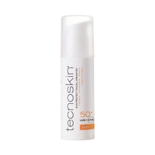 Tecnoskin Sun Protect Facial Cream SPF50+, Αντιηλιακή Κρέμα Προσώπου, 50ml