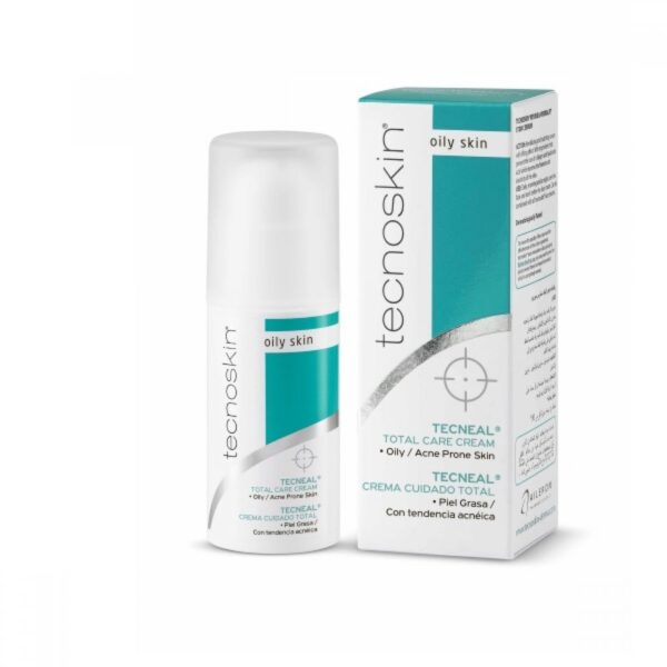 Tecnoskin Tecneal Total Care Cream Κρέμα Ολοκληρωτικής Φροντίδας για Λιπαρές & Ακνεϊκές Επιδερμίδες, 30ml