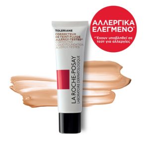La Roche-Posay Toleriane CDT Teint Fluide Καλυπτικό Make Up σε Υγρή Μορφή 30ml - 10 Ivoire