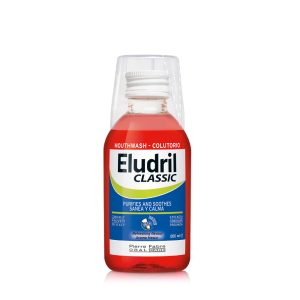Elgydium Eludril Classic Στοματικό Διάλυμα Αντιμικροβιακό Στοματικό Διάλυμα Χλωρεξιδίνης, 200ml