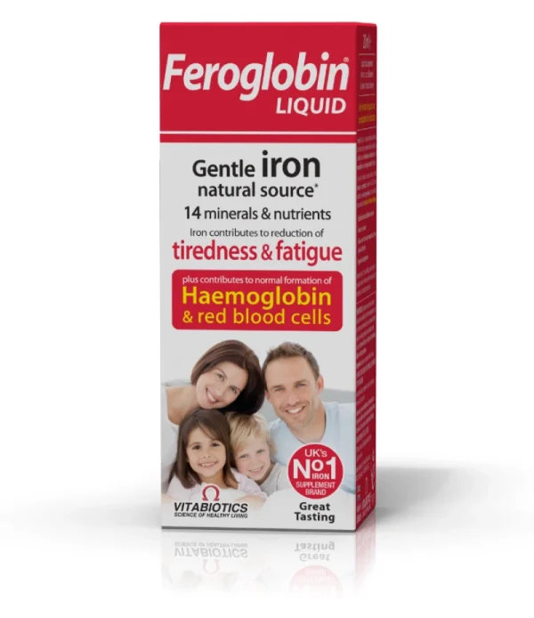 Feroglobin B12 Liquid, Συμπλήρωμα Σιδήρου για Ενήλικες & Παιδιά 200ml