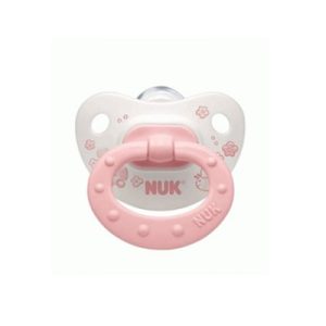 Nuk Trendline Baby Rose Σιλικόνης 0-6m 1τμχ