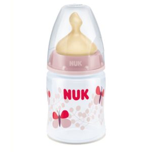 Nuk First Choice+ Πλαστικό Μπιμπερό Με Θηλή Latex 0-6m+ 150 ml -10743752