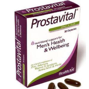 Health Aid Prostavital Συμπλήρωμα για την Καλή Υγεία του Προστάτη, 30caps