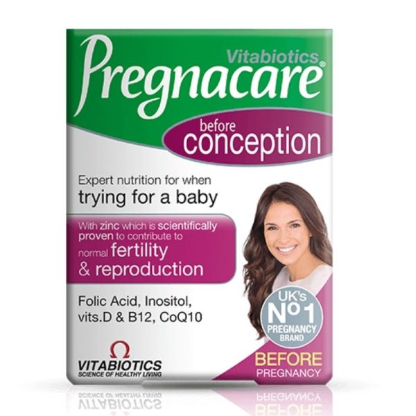 Vitabiotics Vitabiotics Pregnacare Before Conception Εξειδικευμένη Διατροφή πριν την Εγκυμοσύνη, 30 Ταμπλέτες