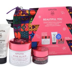 Apivita Promo Wine Elixir Ελαφριάς Υφής 50ml & Lift Night Cream 15ml & Clensing Milk 3in1 50ml
