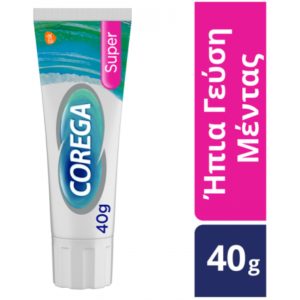 Corega - SUPER Στερεωτική Κρέμα Οδοντοστοιχιών, 40gr