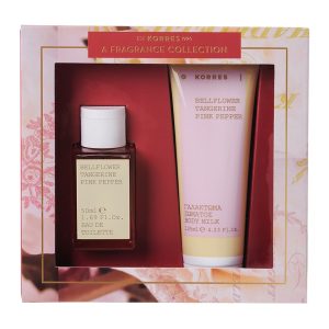 ΚΟΡΡΕΣ Eau De Toilette Set Άρωμα Γυναικείο Bellflower 50ml & Δώρο Γαλάκτωμα Σώματος 125ml