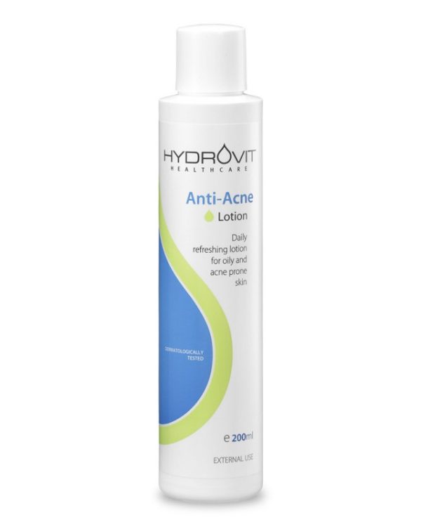 Hydrovit Anti-Acne Lotion 200ml, Kαθημερινή Λοσιόν για Λιπαρά με Τάση Ακμής και Ακνεϊκά Δέρματα
