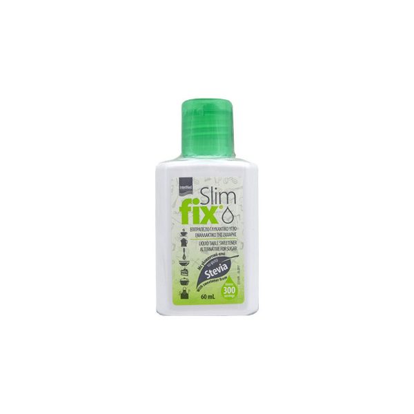 Intermed Slim Fix Γλυκαντικό Εναλλακτικό Ζάχαρης με Stevia 300δόσεις 60ml