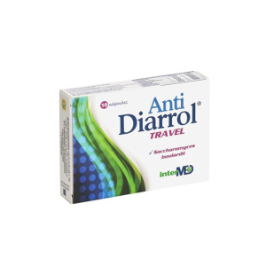Intermed Anti Diarrol πρόληψη & αντιμετώπιση της διάρροιας των ταξιδιωτών, 10caps