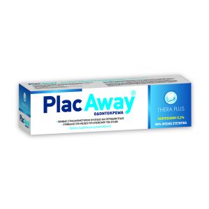 Plac Away Thera Plus Οδοντόκρεμα με Ισχυρή Αντιμικροβιακή & Αντιβακτηριακή Δράση, 75ml