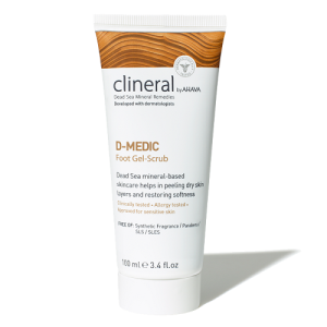 Απολεπιστικό Scrub Ποδιών Για Διαβητικό Πόδι Clineral D-Medic Foot Gel Scrub Ahava 100 ml