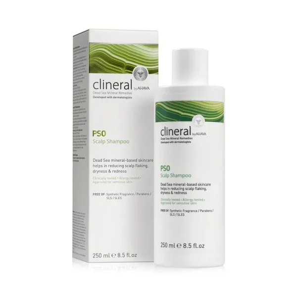 Ahava Clineral PSO Scalp Shampoo 250ml Σαμπουάν κατά της Ψωρίασης