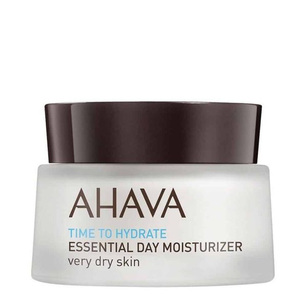 Ahava Time to Hydrate Essential Day Moisturizer Very Dry Skin, 50ml