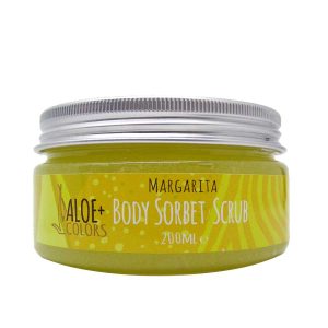 ALOE+ COLORS Margarita Sorbet Body Scrub Απαλό Απολεπιστικό Σώματος με Άρωμα Κοκτέιλ 200ml