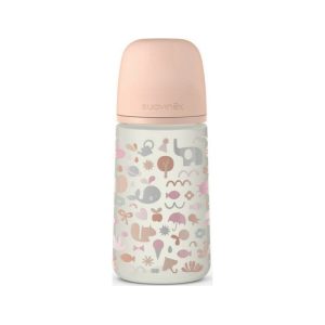 SUAVINEX NEW MEMORIES ΠΛΑΣΤΙΚΟ ΣΙΛΙΚΟΝΗΣ PINK  270ML