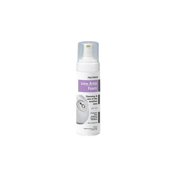 Frezyderm Intim Area Foam Ph4 150ml - Αφρός Καθαρισμού Ευαίσθητης Περιοχής