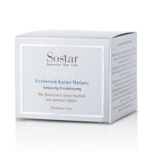 Sostar EstelSkin Αντιγηραντική Κρέμα Προσώπου Με Βιολογικό Έλαιο Baobab και Φυσικό Λιβάνι 50ml