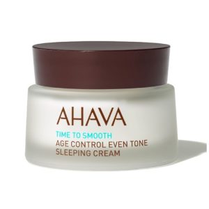 Ahava Time to Smooth Age Control Even Tone Sleeping Cream, 50ml