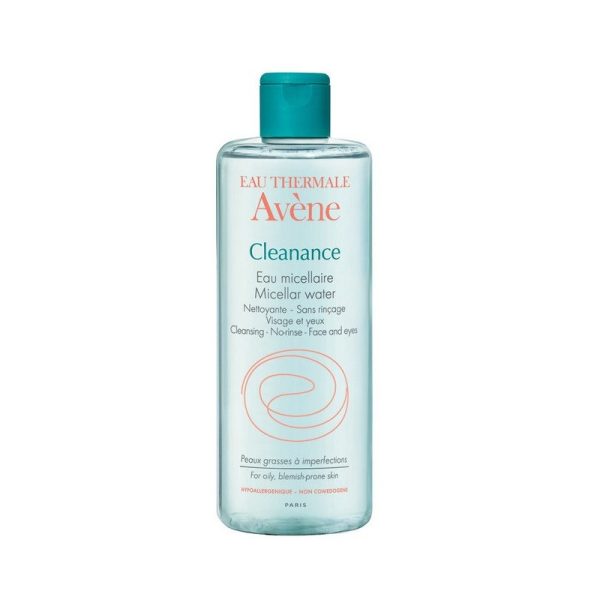 Avene Cleanance Eau Micellaire 400ml - Νερό Καθαρισμού Προσώπου & Ματιών Χωρίς Ξέπλυμα