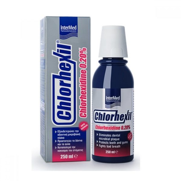 Intermed Chlorhexil Mouthwash 0.20% 250ml, Στοματικό Διάλυμα
