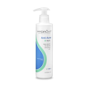 Hydrovit Anti-Acne Wash 150ml, Kαθημερινό Καθαριστικό για Λιπαρά με Τάση Ακμής Δέρματα