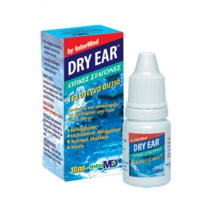 Intermed Dry Ear 10ml, Ωτικές σταγόνες για Στεγνά Αυτιά