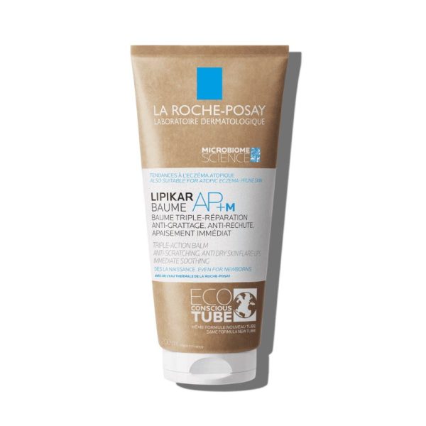 La Roche-Posay Lipikar Baume AP+M Μαλακτικό Βάλσαμο με Τριπλή Δράση Ενάντια στο Κνησμό Ιδανικό Ακόμα & για Νεογνά (Eco Pack), 200ml