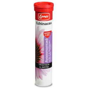 Lanes Echinacea με Βιταμίνη C, 20 αναβρ. Ταμπλέτες με γεύση μέλι-λεμόνι Για πρόληψη και ενίσχυση του ανοσοποιητικού