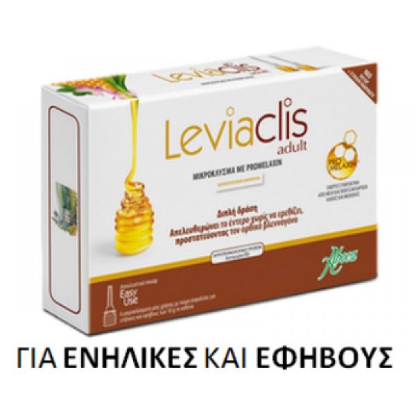 Aboca Leviaclis Adult 6x10gr, Μικροκλύσματα Μελιού για την Καταπόλεμηση της Δυσκολιότητας
