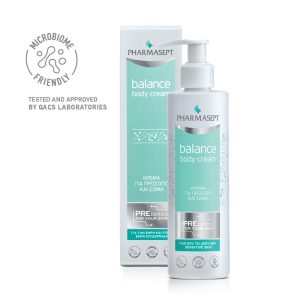 Pharmasept Balance Body Cream Κρέμα για Πρόσωπο & Σώμα για Ξηρή Πολύ Ξηρή και Ευαίσθητη Επιδερμίδα 250ml