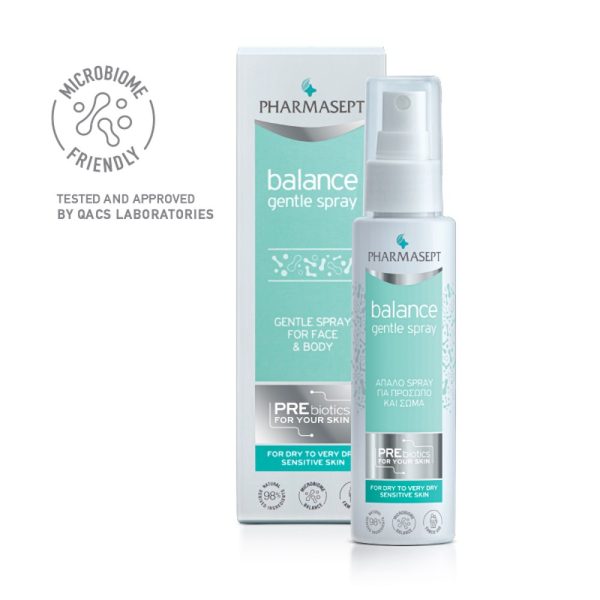 Pharmasept Balance Gentle Spray 100ml - Απαλό Σπρέι Για Πρόσωπο & Σώμα Για Την Ξηρή & Πολύ Ξηρή Επιδερμίδα