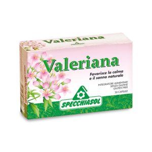 Specchiasol Valeriana 30caps, Συμπλήρωμα Διατροφής Κατά του Άγχους & της Αϋπνίας με Βαλεριάνα