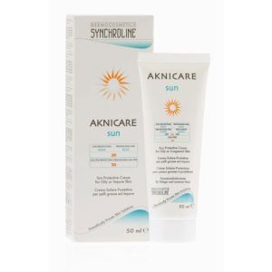 Synchroline Aknicare Sun Spf30 50ml, Αντηλιακή Κρέμα Προσώπου για Δέρμα με Ακμή