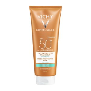 Vichy Ideal Soleil SPF50+ Αντηλιακό Γαλάκτωμα για την Προστασία Προσώπου & Σώματος, 300ml