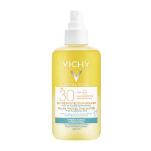 Vichy Ideal Soleil Hydrating Protective Solar Water SPF30 Αντηλιακό Νερό Προστασίας & Ενυδάτωσης με Υαλουρονικό Οξύ, 200ml