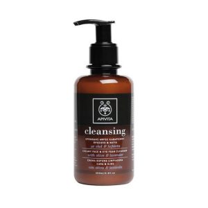 Apivita Cleansing Foam Αφρός Καθαρισμού Προσώπου & Ματιών Με Ελιά & Λεβάντα, 200ml