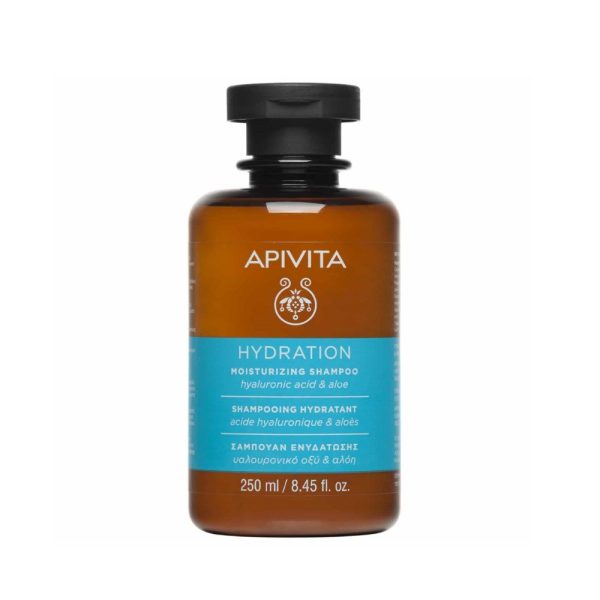 Apivita Hydration Hyaluronic Acid & Aloe Shampoo, 250ml